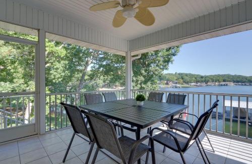 Gravois Mills House | Private Dock and 4 Decks Lake Ozark Retreat!