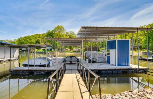 Camdenton House | Private Dock and Deck Waterfront Camdenton Home!