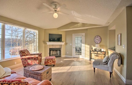 Lake Ozark House | Private Dock and Lake Ozark Views Waterfront Haven