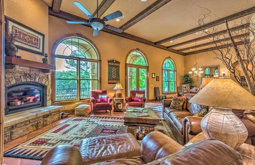 Mid America House | Private Dock and Water Views Hot Springs Abode!