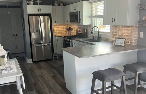 Tuckerton Beach House | “Private Dock, Lagoon Front, Beautiful Meadow View at the Fisher Cottage”