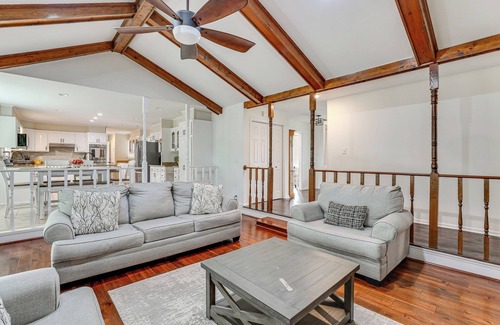 Santee House | Private Dock + Pool Table: Lake Marion Getaway