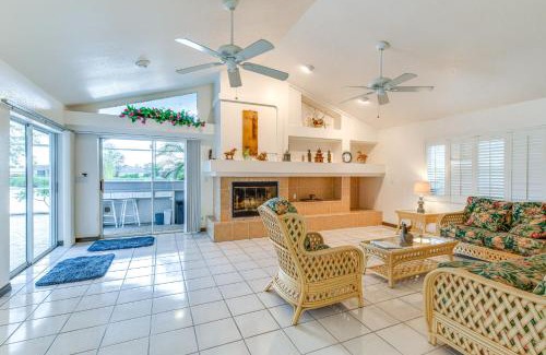 Port Charlotte House | Private Dock Waterfront Port Charlotte Oasis!