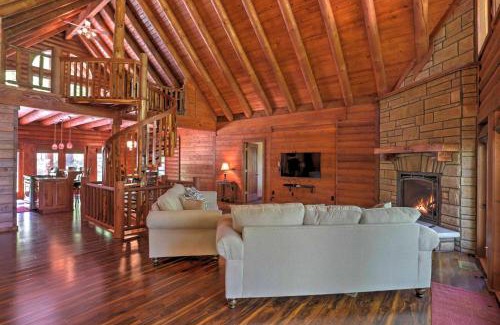 Sylvan Shores House | Private Eureka Springs Cabin with Beaver Lake Views!