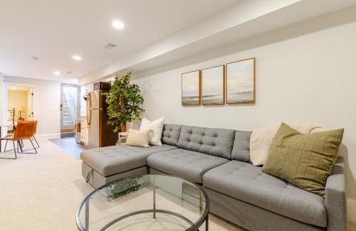 Capitol Hill Apartment | Private Garage Parking and King Bed - Walk to Metro