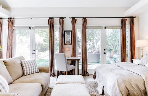 Altadena House | Private guest house studio retreat w/pool & spa