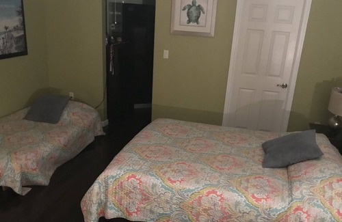 Coral Ridge Isles Apartment | Private guest room on the water.