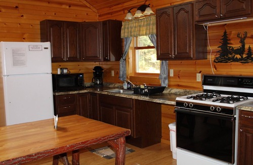Clarington Cabin | Private, Handicap Cabin with hot tub, No Pets