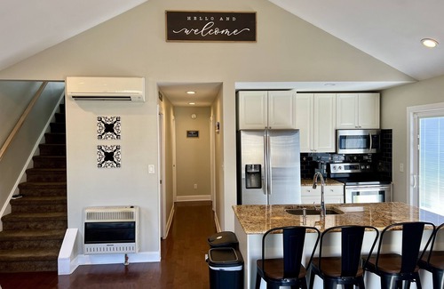 Town Bank House | Private Heated Inground Pool, 5 min walk to beach