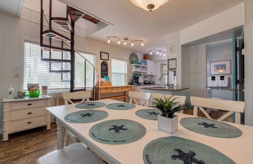 Port Canaveral House | Private Heated Pool & Game Room & Steps from the Beach