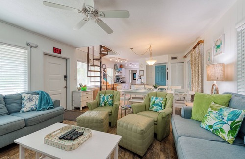 Port Canaveral House | Private Heated Pool & Game Room & Steps from the Beach