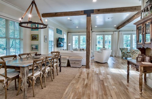 Forest District House | Private Heated Pool! 4 King Beds + Bunkroom! Parking for up to 3 Vehicles!