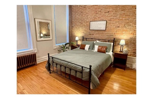 Glens Falls Apartment | Private Historic Downtown Executive Suite