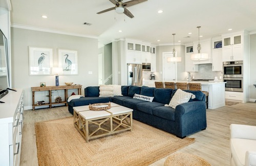 Beachside Village House | Private Home - 2 Living Areas, 4 Decks, Short Walk to Beach, 9 Miles to Downtown