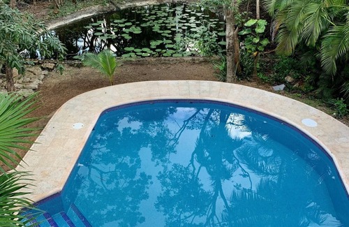 Puerto Aventuras House | Private House, Pool, Roof Lounge, Cenote & on the 1st hole of the Golf Course