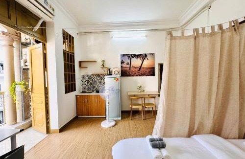 Go Vap Apartment | Private Kitchen Balcony Or Window Apart 1km From Airport