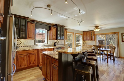 Willow Grove House | Private lake front home, Open layout, Remodeled kitchen, Excellent views 334