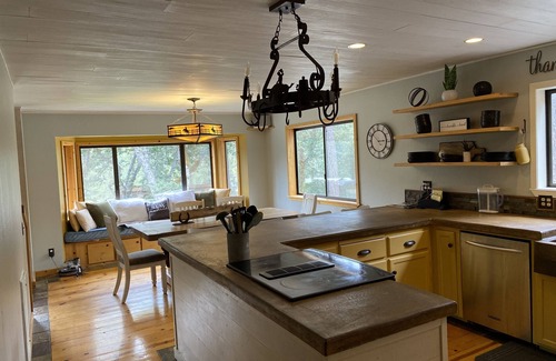 Weaverville House | Private Mountain Getaway with pool yet 4 miles to downtown Weaverville