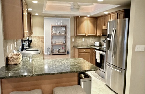 Palm River Estates House | Private oasis w/heated saltwater pool close to the beach in great neighborhood