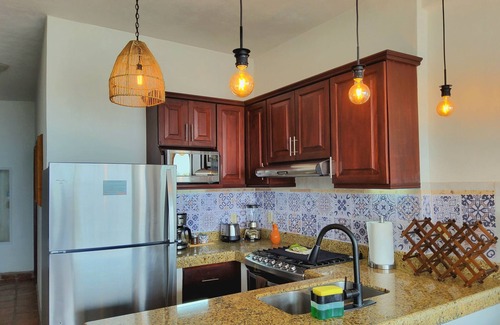 Downtown Puerto Vallarta Condo | Private OCEAN VIEW Deck●Steps from Beach & Malecon●King Bed●Centric Safe Loc