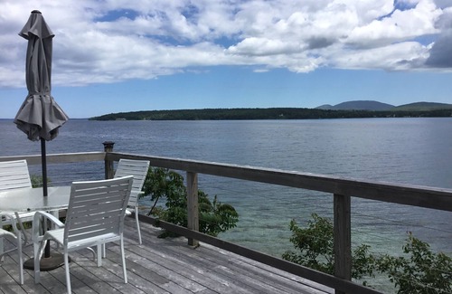 Lamoine Cabin | Private oceanfront cabin, quiet location, over looking Mount Desert Island