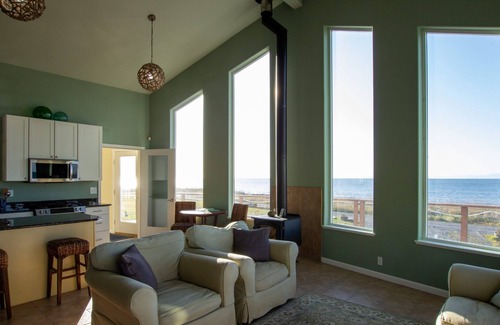 Anchor Point House | Private, oceanfront, single-family home with mountain views and beach access