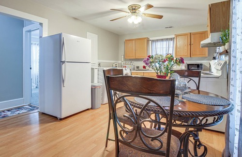 Wilmington Apartment | Private Patio: Cargo District, Dtwn Wilmington Apt