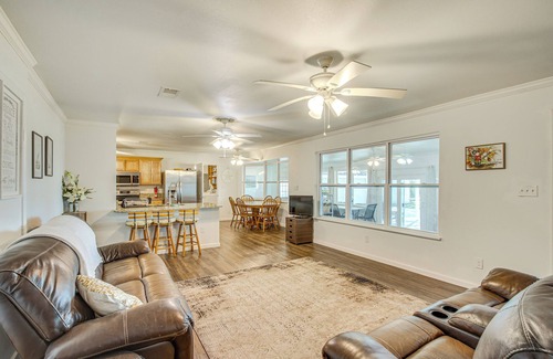 Florida Panhandle House | Private Patio & Hot Tub: Bayside Home in Pace!