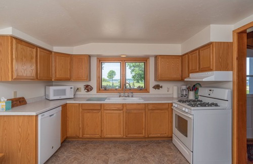 Baileys Harbor House | Private Peninsula, Peaceful Location with Shoreline and Boat Slip