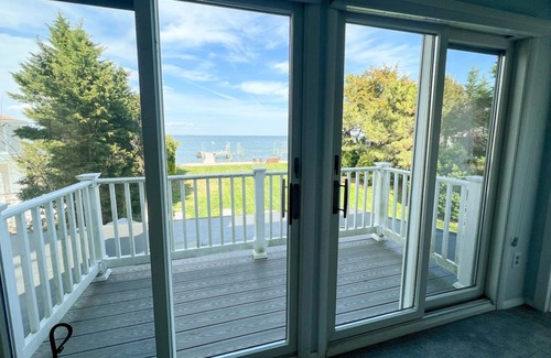 Fort Howard House | Private pier by Kurtz Beach pet-friendly Dock of the Bay