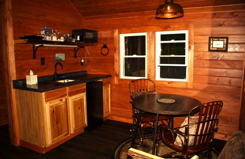 Lake Clear Cabin | Private Pinecone Cabin just steps away from ADK Rail Trail and Lake