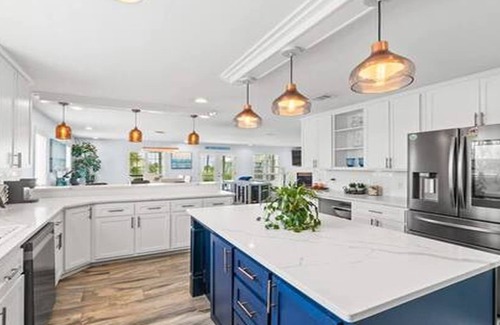 Port St. Joe House | Private Pool + Beach Access, Luxe Kitchen, Fire Pit & Outdoor Entertaining Space