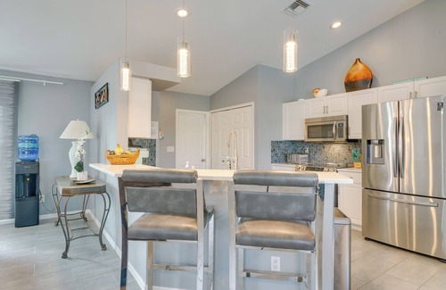Trafalgar House | Private Pool & Canal Views: Home in Cape Coral