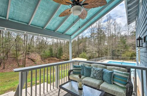 Murphy House | Private Pool, Hot Tub and Yard Serene Murphy Home