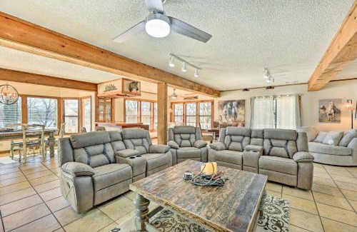 Rockwell House | Private Pool Lakefront Home in Hot Springs!