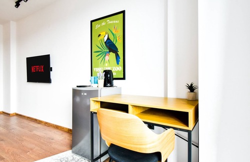 Sofia City Center Apartment | Private Room | Desk | Fridge | Views | Terrace