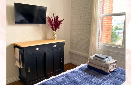 Rampart Village Apartment | Private Studio 420-friendly in DTLA's Heart!