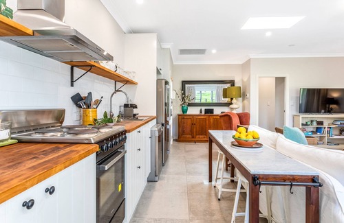 Welby Apartment | Private, stylish two bedroom cottage nestled in a spacious park like setting.
