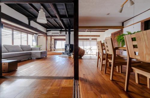 Okaya Apartment | Private villa,貸切古民家,最大9名,信州発酵の宿,ペットOK, 薪ストーブ,子連れ歓迎