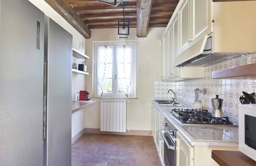 Colle di Compito Villa | Private Villa with private pool, A/C, WIFI, TV, veranda, panoramic view, parking, close to Lucca