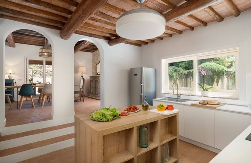 Gambassi Terme Villa | Private Villa with A/C, private pool, WIFI, TV, patio, panoramic view, close to San Gimignano