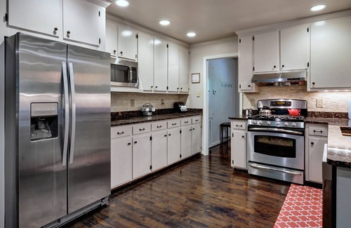 Scaly Mountain House | Private waterfall, gas fireplace,firepit,dog friendly