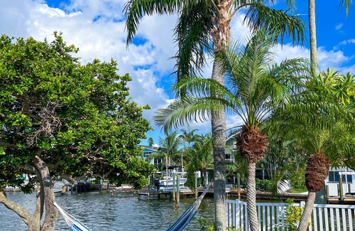 St. Pete Beach House | Private Waterfront Oasis - 1 mile from beautiful white sand beach