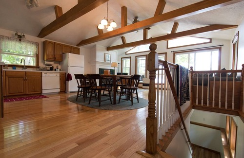 Poland Cottage | Private Waterfront Cottage in Cove with Floating Dock & a 2024 King Bed