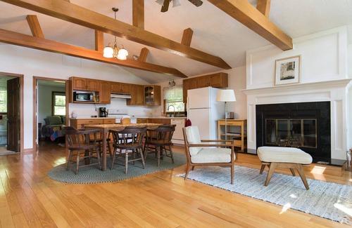 Poland Cottage | Private Waterfront Cottage in Cove with Floating Dock & a 2024 King Bed