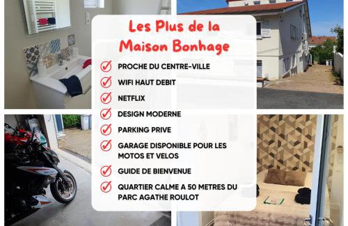 Chaumont Bed & Breakfast | Proche Centre, Gare, Parc, Parking by Maison Bonhage