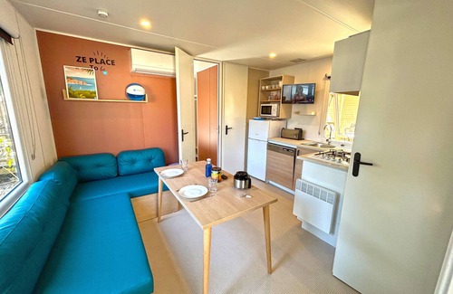 Saint-Cyprien House | Proche Mer | Parc Aquatique | Mobil-home 4p + Clim