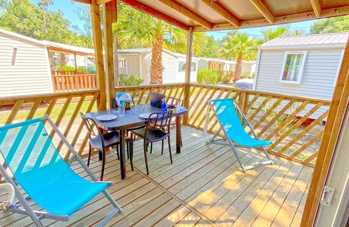 Saint-Cyprien House | Proche Mer | Parc Aquatique | Mobil-home 4p + Clim