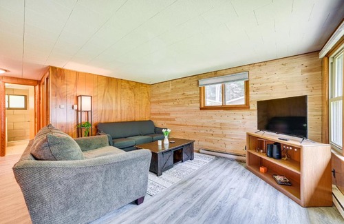 Prudenville House | Prudenville Family Home with Game Room and Fire Pit!