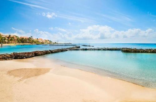 Puerto Aventuras Apartment | Puerto Aventuras Private Terrace and Golf View